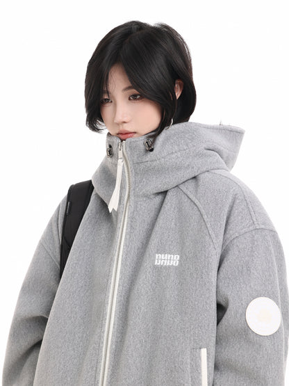 Quilting Hooded Jumper No. 1721