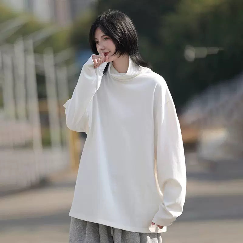 Turtleneck pullover sweatshirt No. 1422