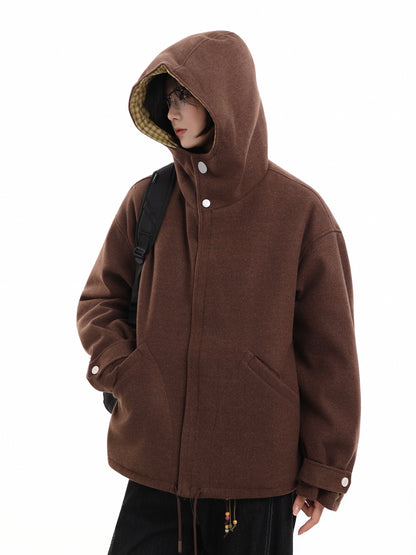 Quilted Hooded Coat No. 1654