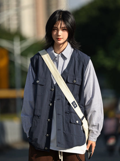 Fake two men's shirts, workwear No.1313