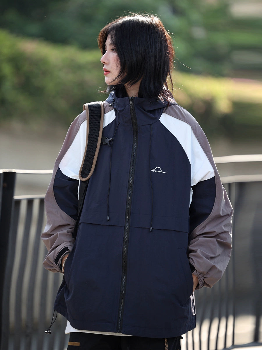 Outdoor casual hooded jacket No.935