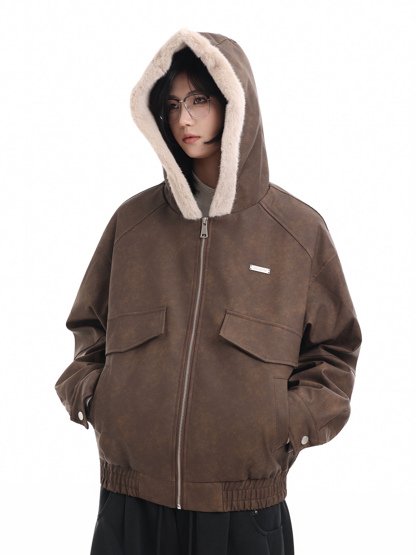 Quilting Hooded Jumper No. 1708