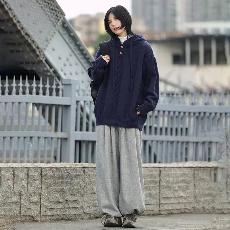 Hooded sweater No.1423