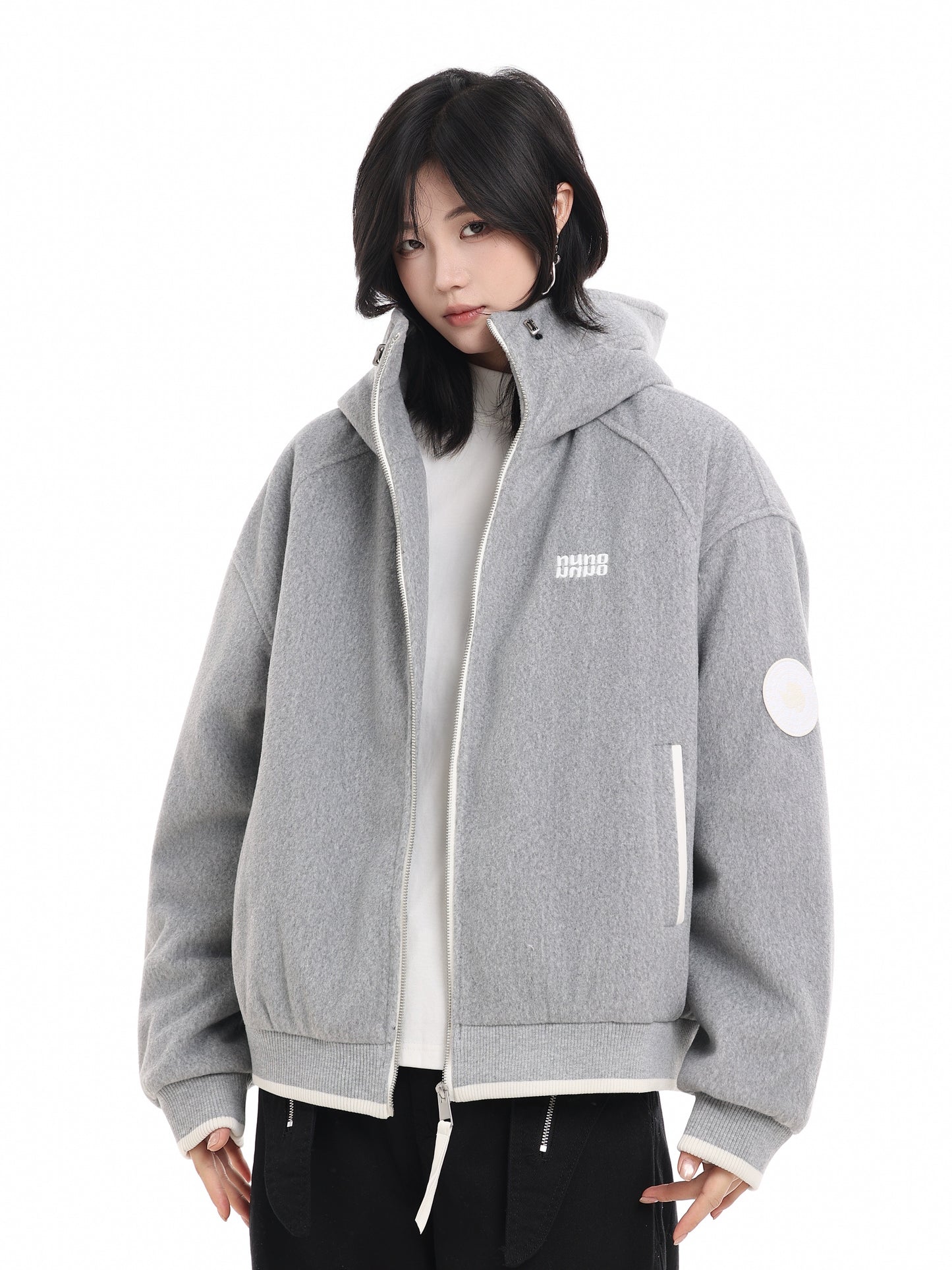 Quilting Hooded Jumper No. 1721