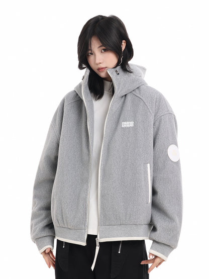 Quilting Hooded Jumper No. 1721