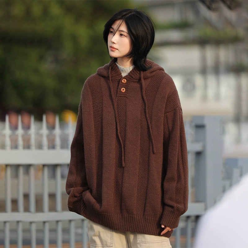 Hooded sweater No.1423