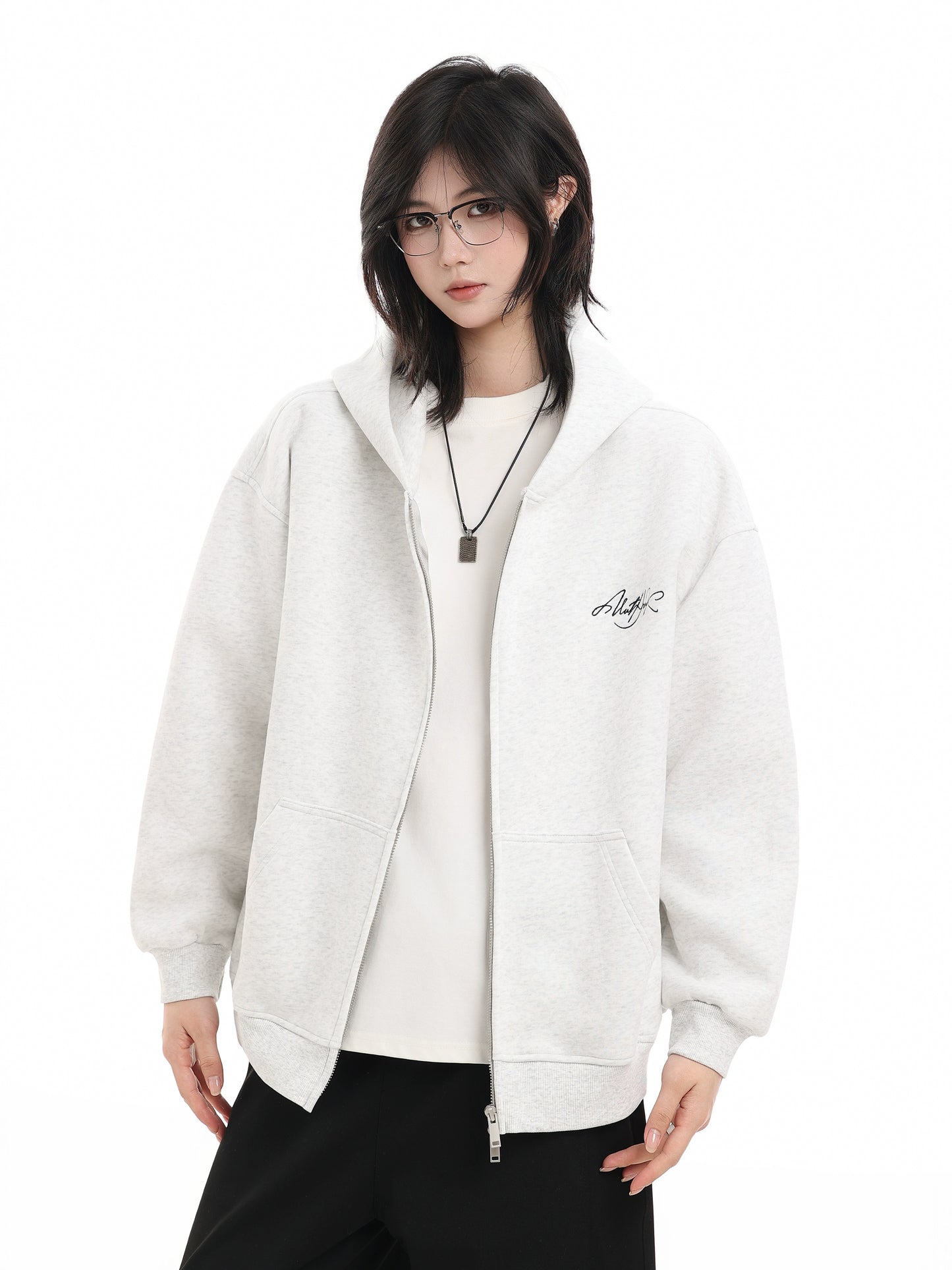 Hooded Zip-Up No. 1630