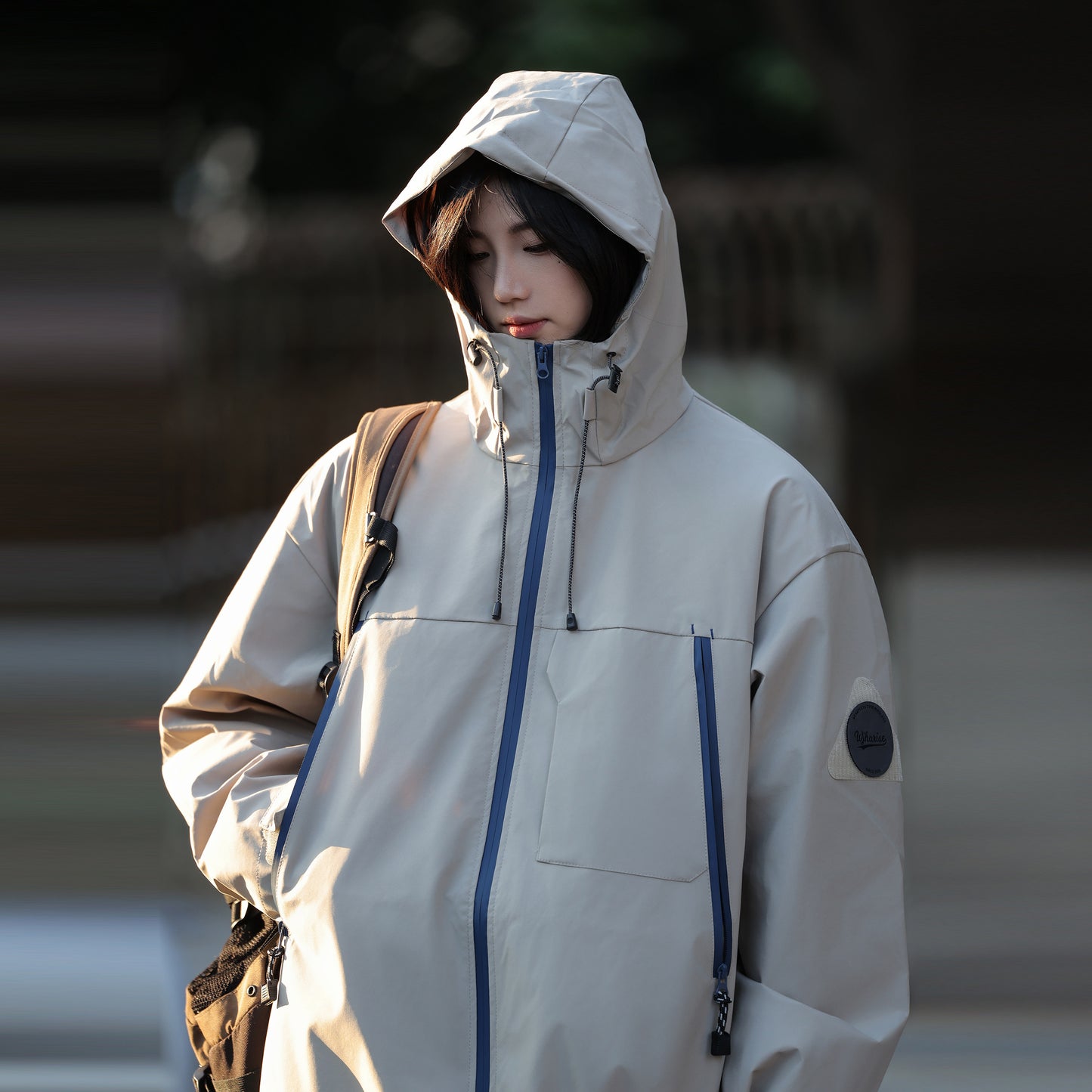 2-in-1 White Duck Down Inner Skin Jacket No. 1836