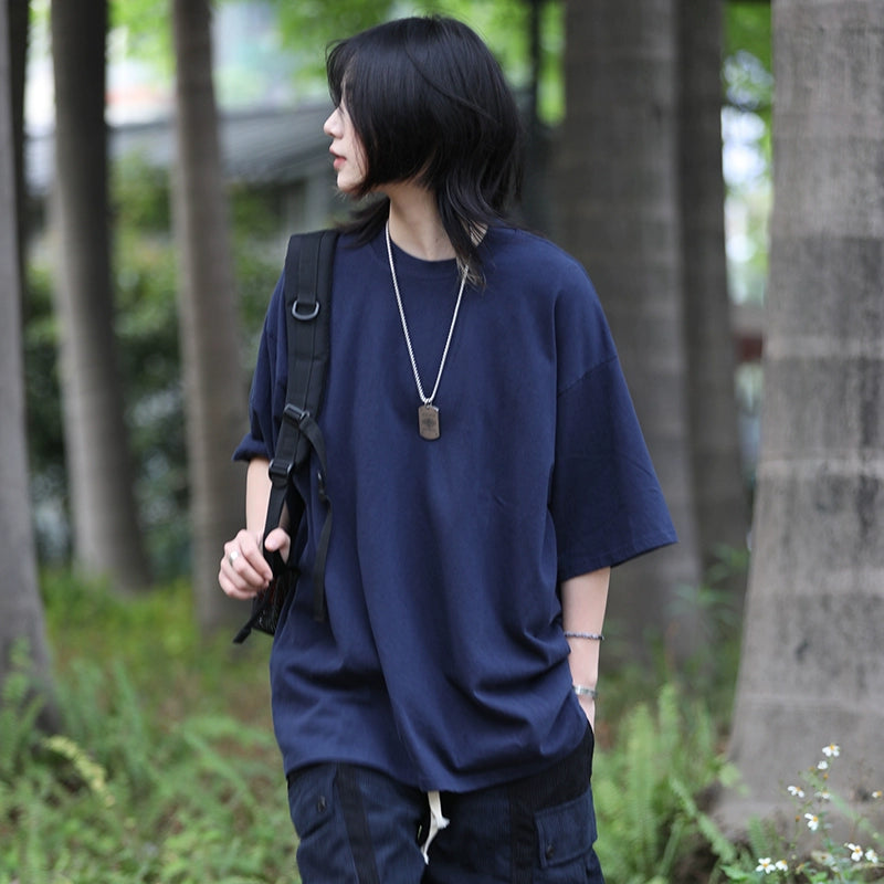 short-sleeved oversize t-shirt No.380