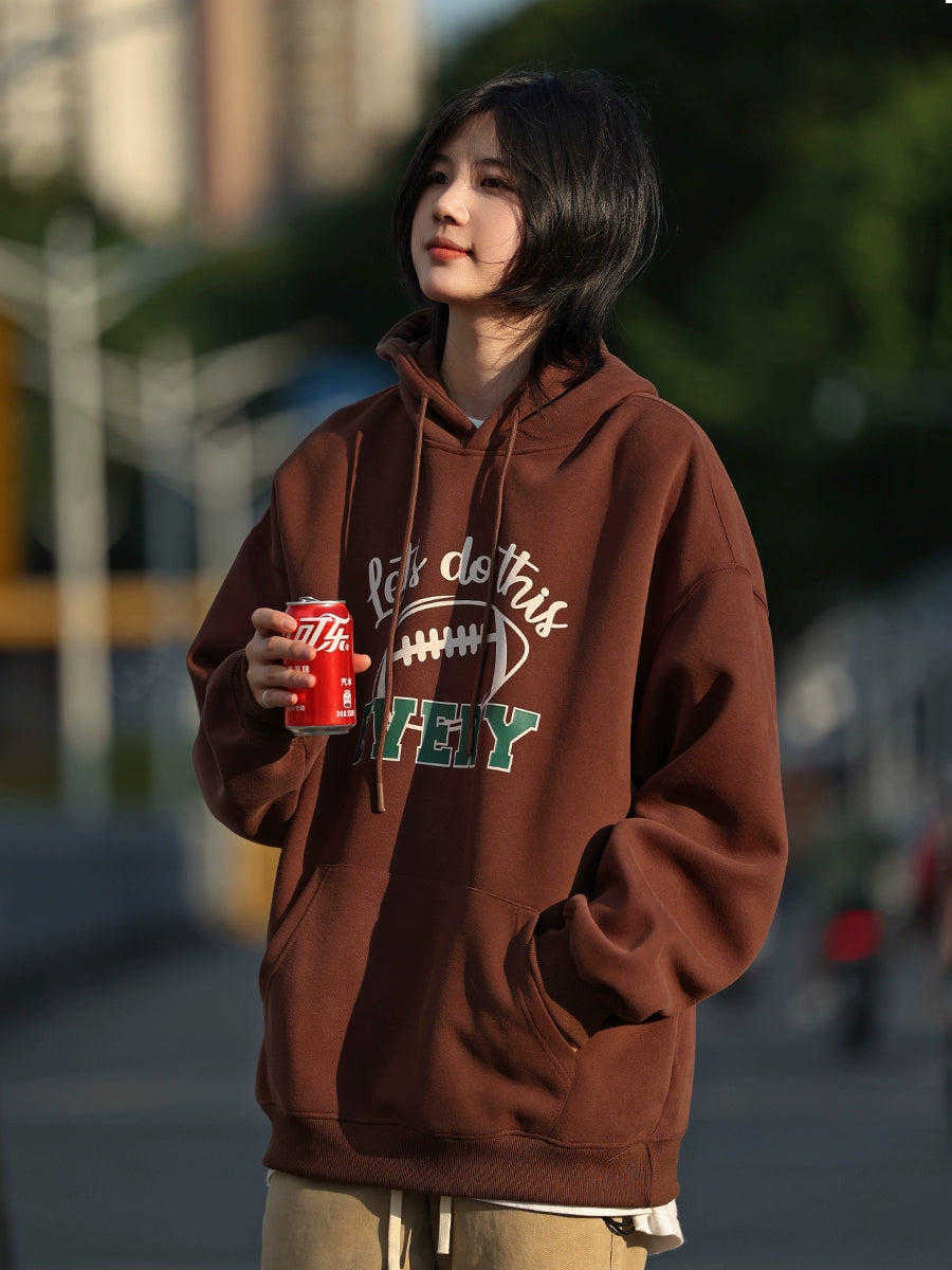 Vintage hooded sweatshirt No.1273