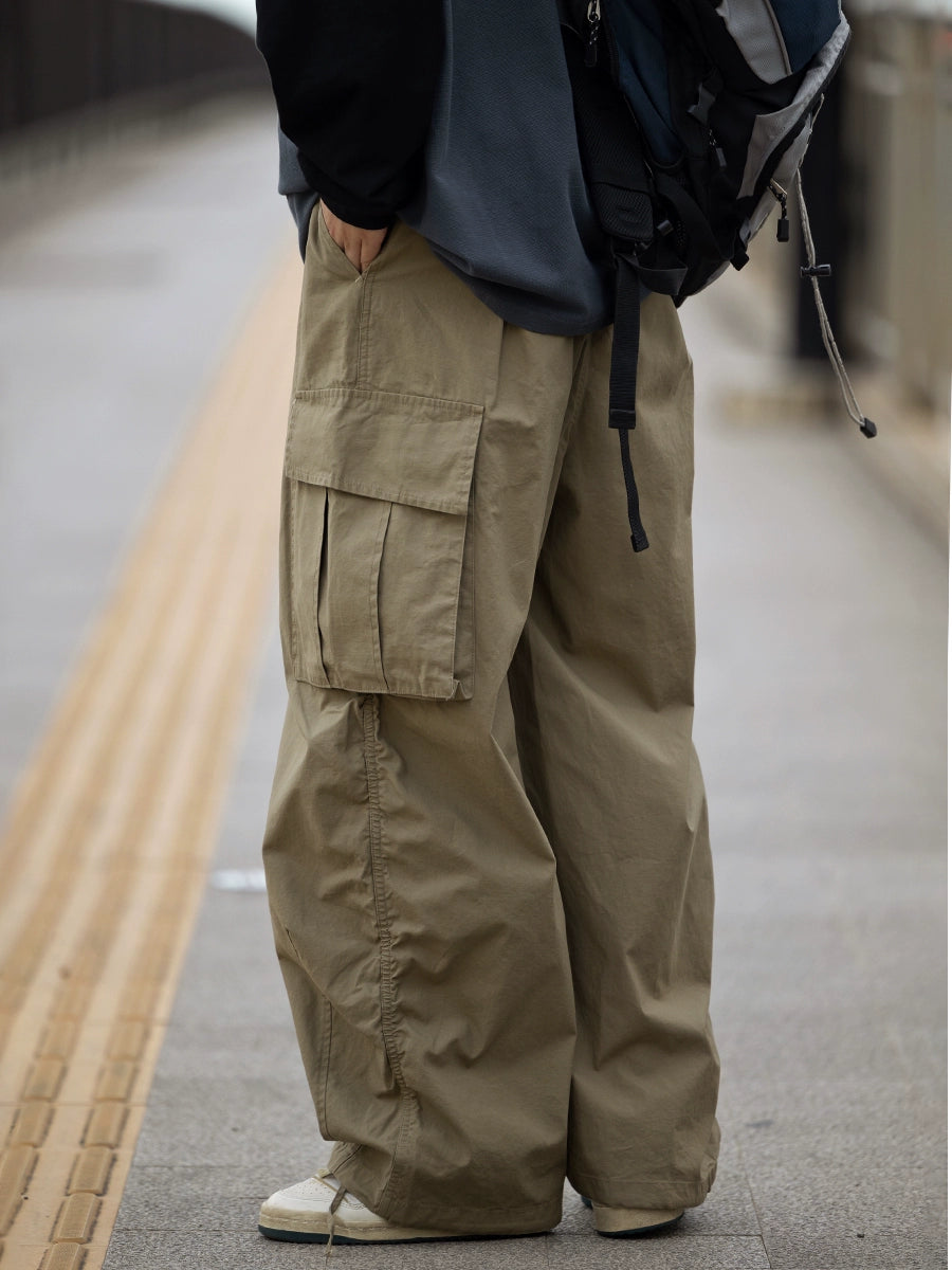Loose cargo pants No.1285