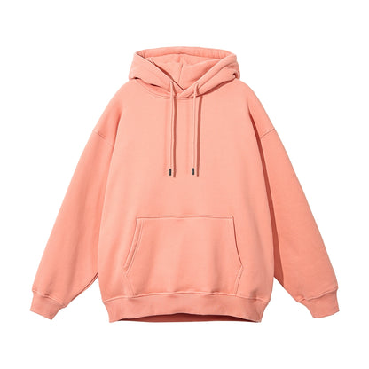 Velvet hooded sweater basic 18 color hodie No.417