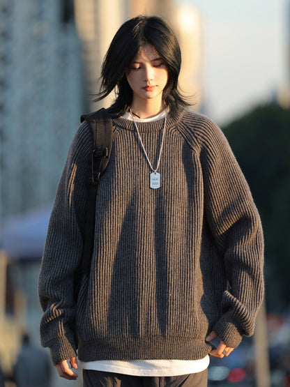 Loose sweater men's and women's pullovers No.1407