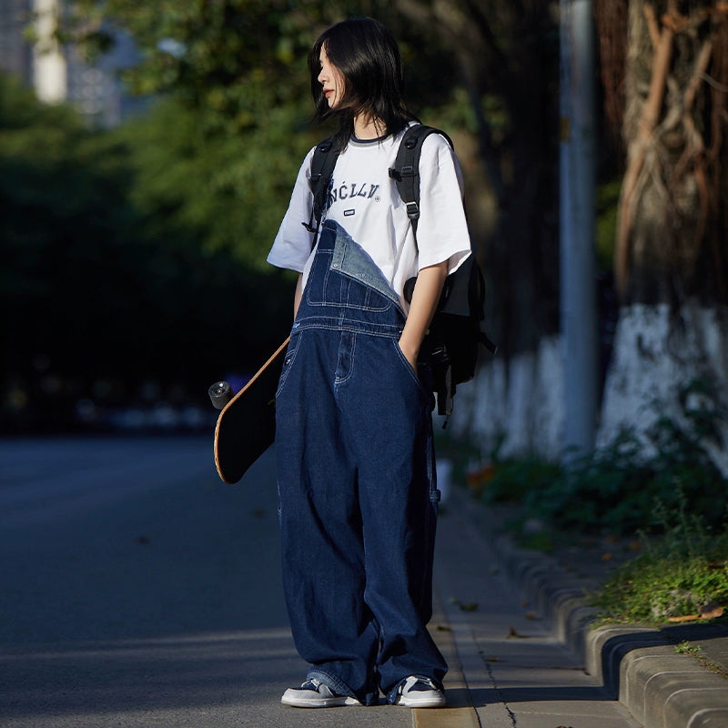 denim overalls workwear jumpsuit No.276