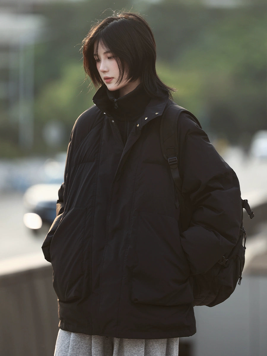 Fake two-piece padded jacket No.1435
