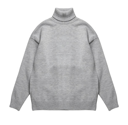 Turtleneck Sweater Men's Knitted No.16