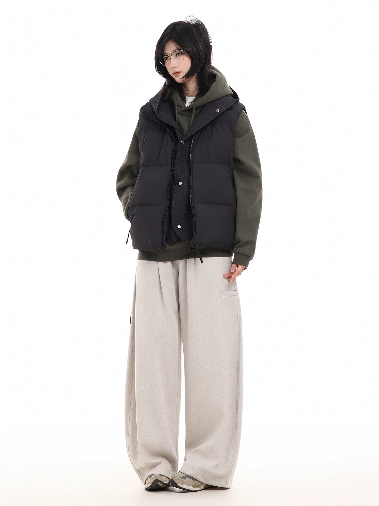 Duck-down Padded Vest No. 1740