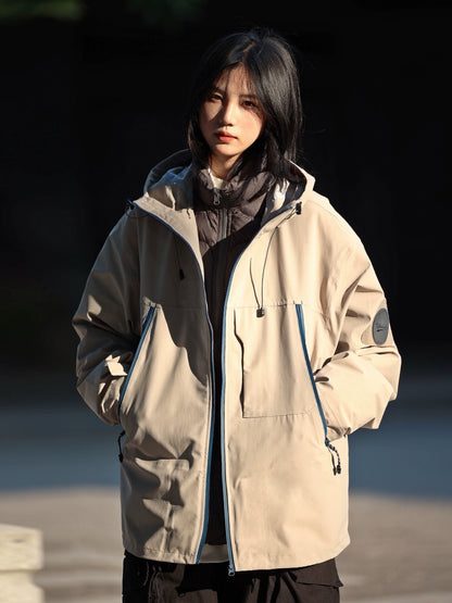 [DUCK DOWN] 2in1 windbreaker jacket with detachable puffer
No.986