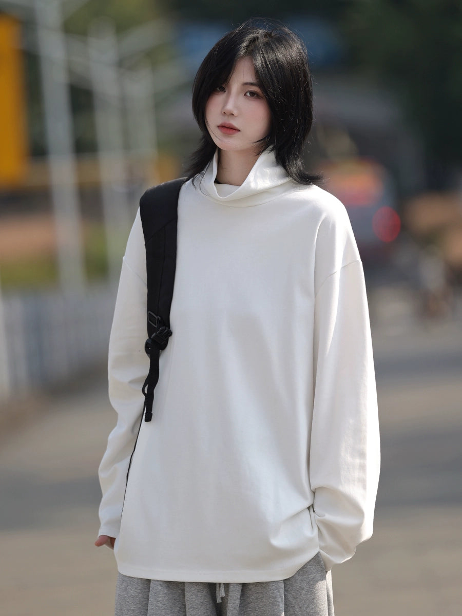 Turtleneck pullover sweatshirt No. 1422