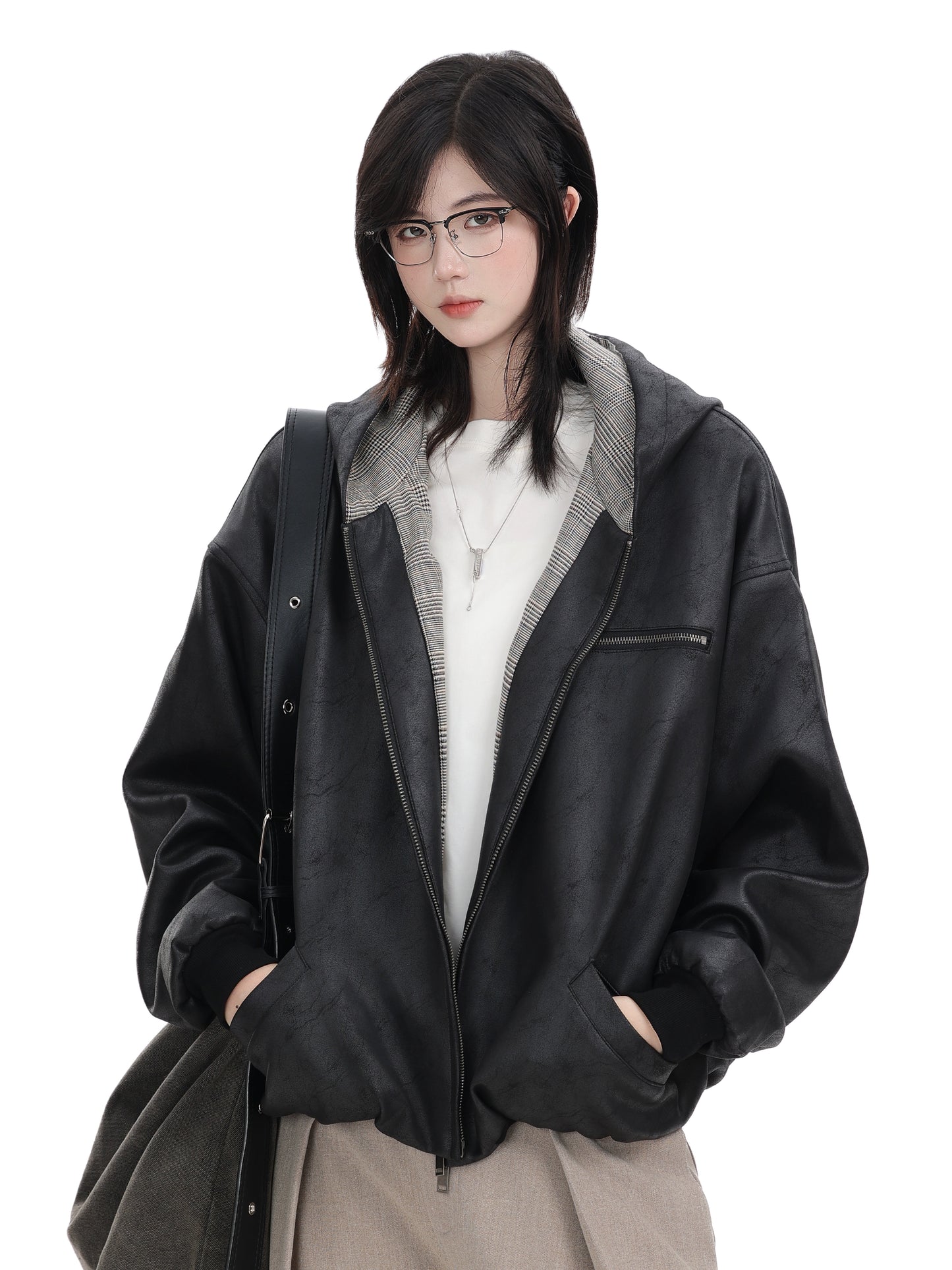 Vegan Leather Jacket No. 1581