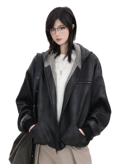 Vegan Leather Jacket No. 1581