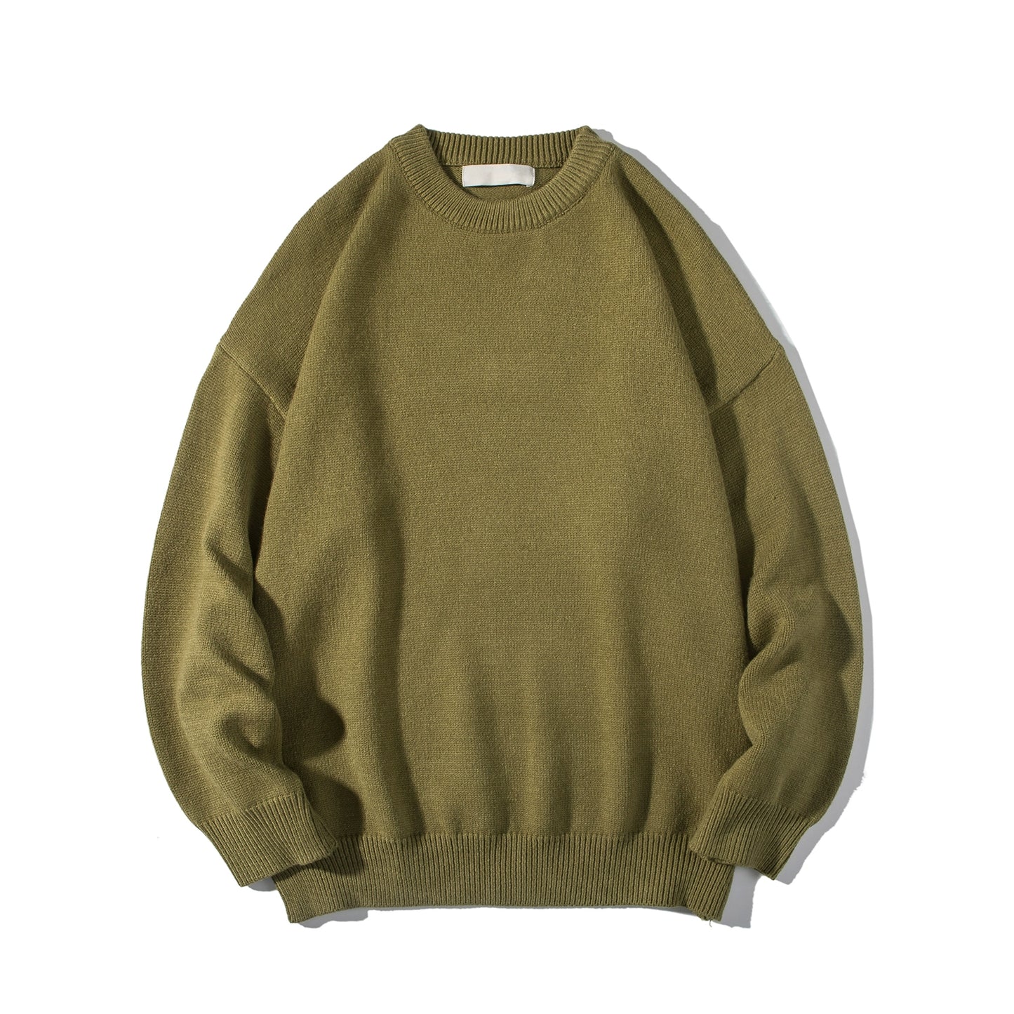 Knitted sweater, men's basic, multi-color No.13