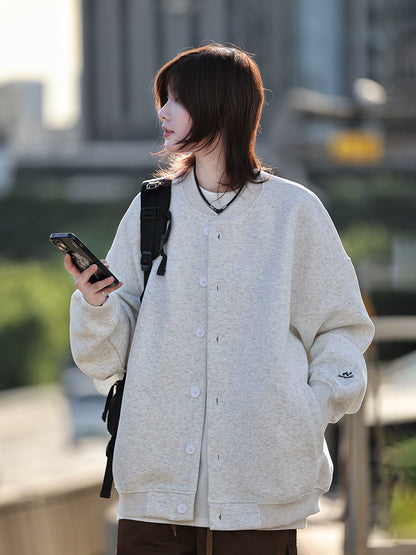 Jacket men's and women's new lazy style cardigan jacket No.1321