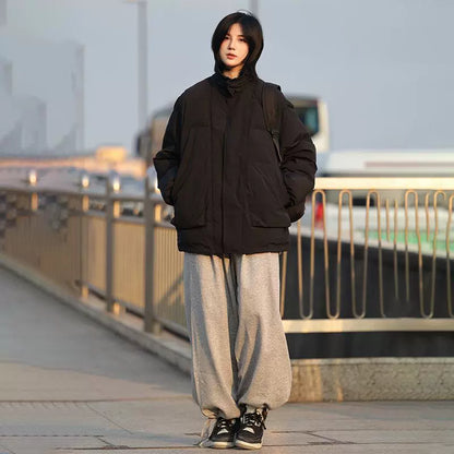 Fake two-piece padded jacket No.1435