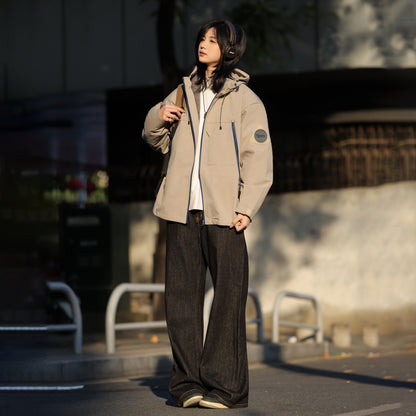 2-in-1 White Duck Down Inner Skin Jacket No. 1836