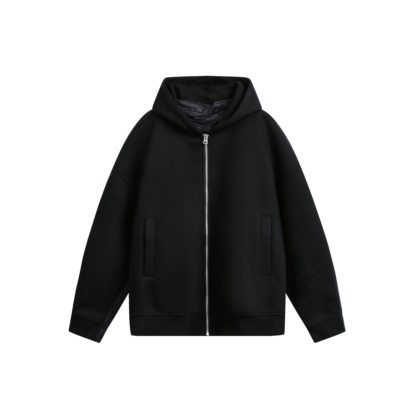 2-in-1 Duck Down Detachable Hooded Zip-Up No. 1706