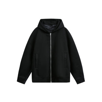 2-in-1 Duck Down Detachable Hooded Zip-Up No. 1706