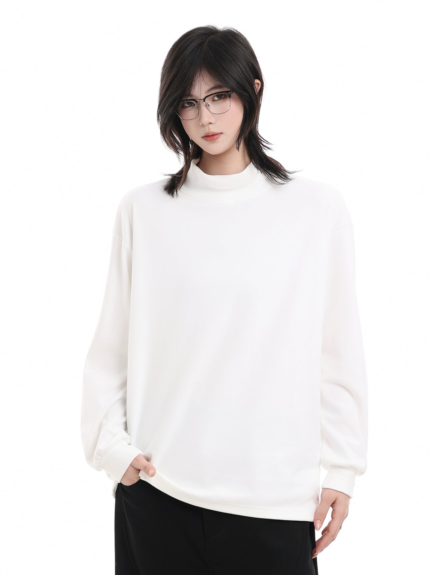 High collar sweater No. 1632