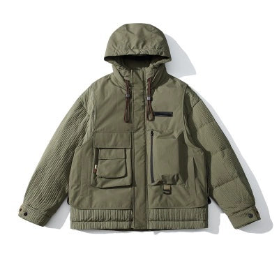 [DUCK DOWN] fake two-piece down jacket, puffer No.1130