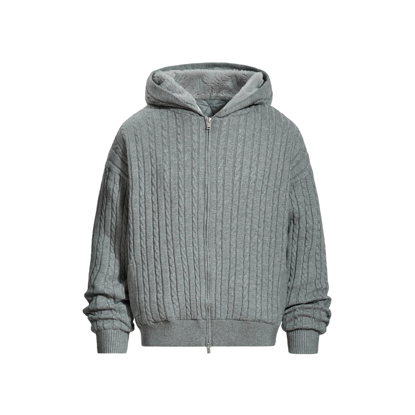 Fleece Hooded Zip-Up No. 1641