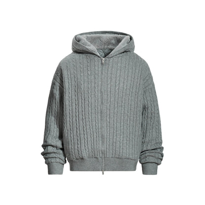 Fleece Hooded Zip-Up No. 1641