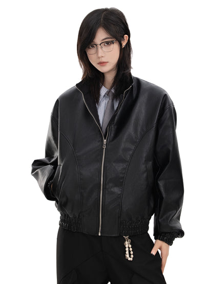 Vegan Leather Jacket No. 1585