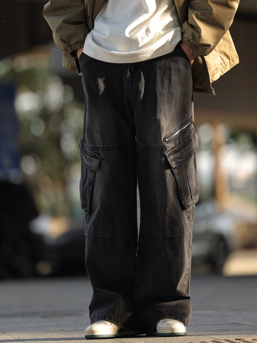 Denim Cargo Pants No. 1440