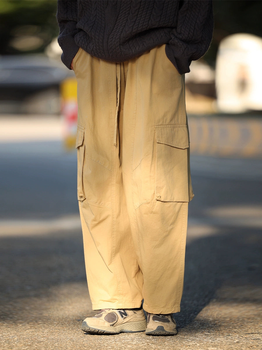 Multi-pocket cargo pants No.1064