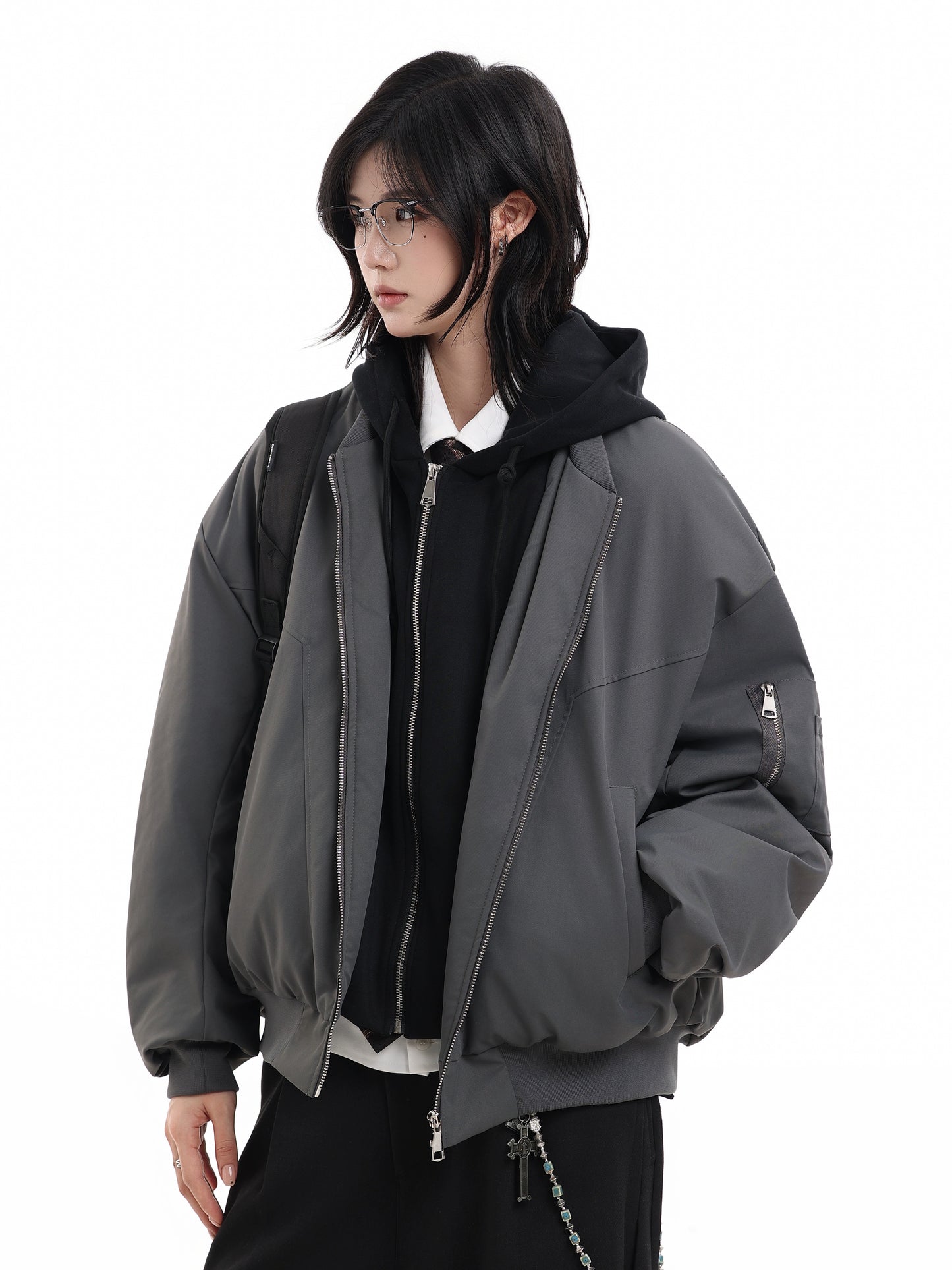 Hooded Aerial Jumper No. 1655