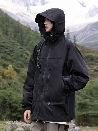 Windproof black jacket No.882