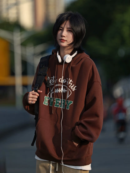 Vintage hooded sweatshirt No.1273