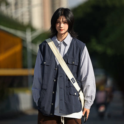 Fake two men's shirts, workwear No.1313