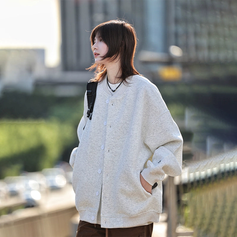Jacket men's and women's new lazy style cardigan jacket No.1321