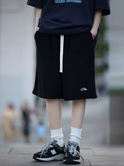 Casual pants knitted sweatpants cropped pants No.740