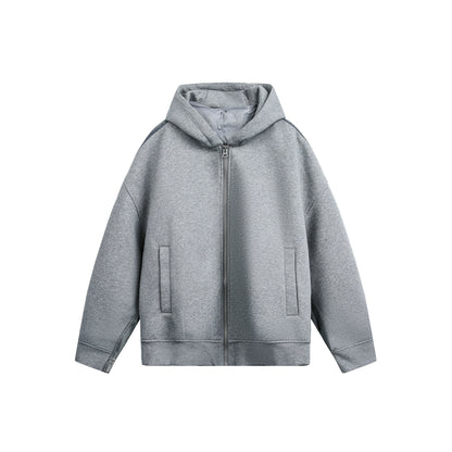2-in-1 Duck Down Detachable Hooded Zip-Up No. 1706