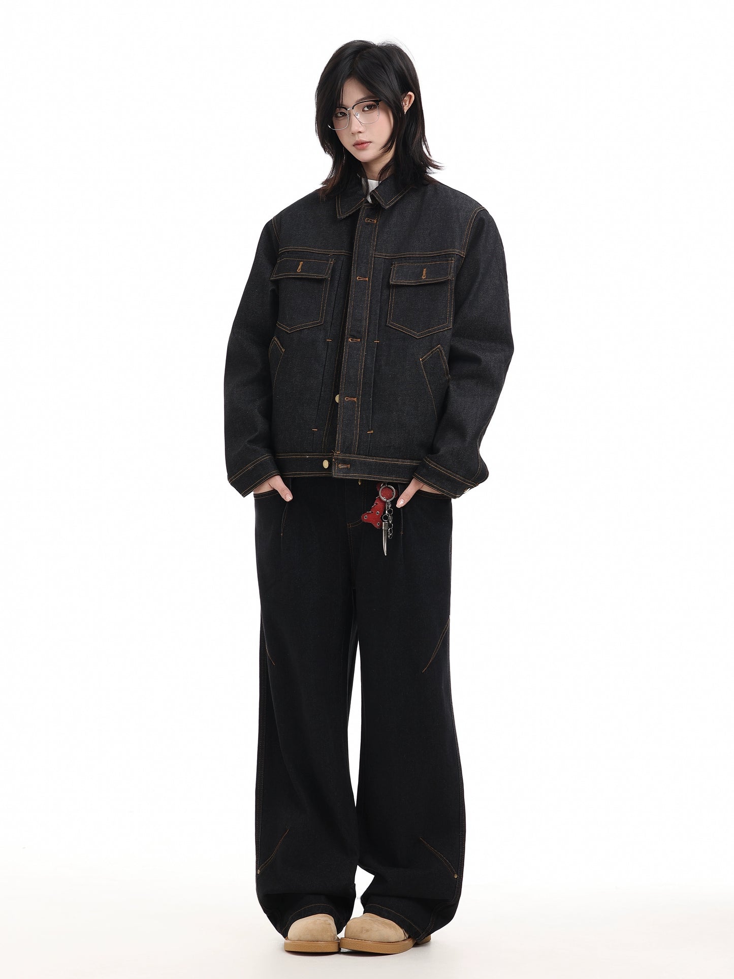 Denim pants No. 1687