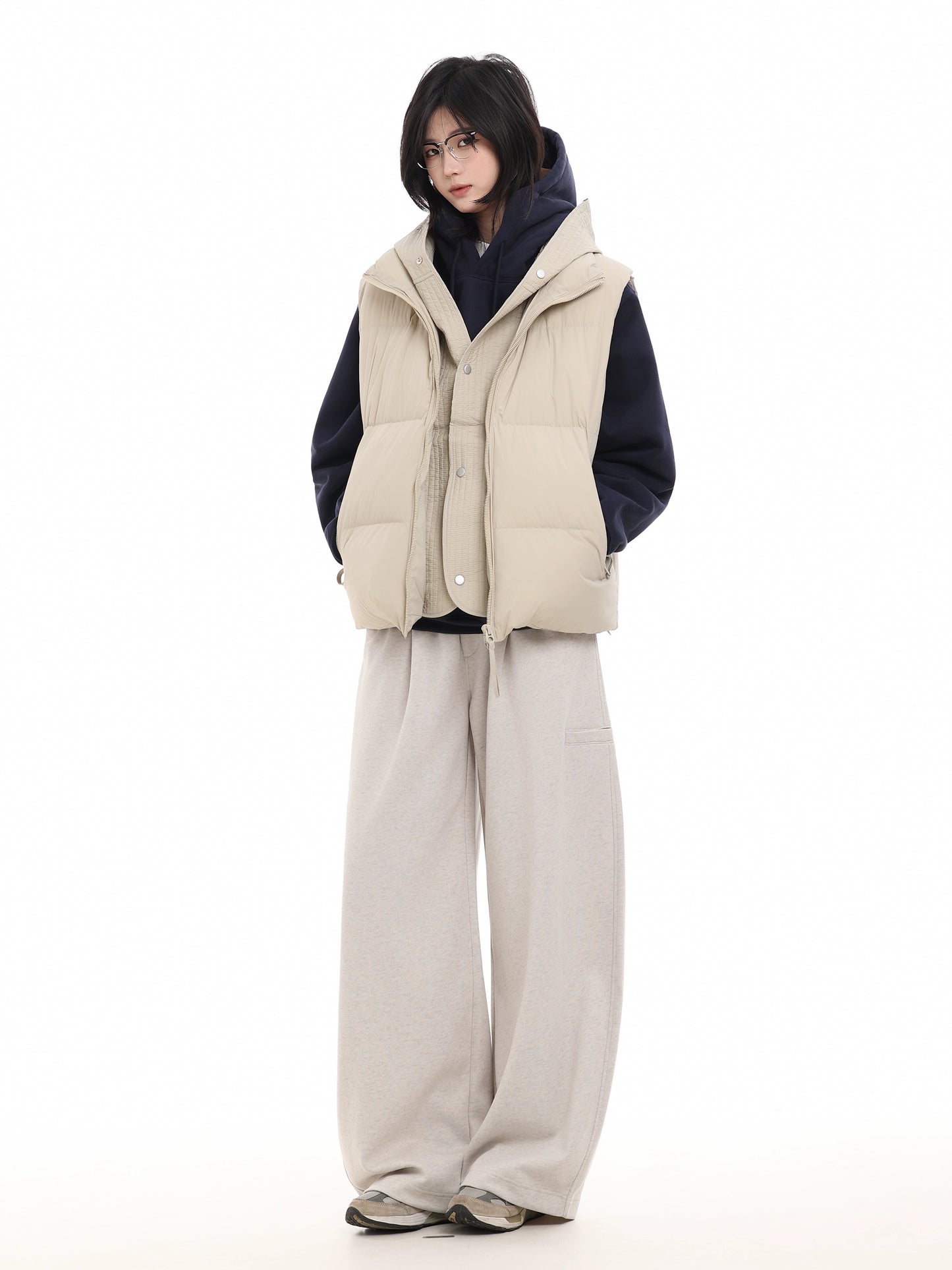 Duck-down Padded Vest No. 1740