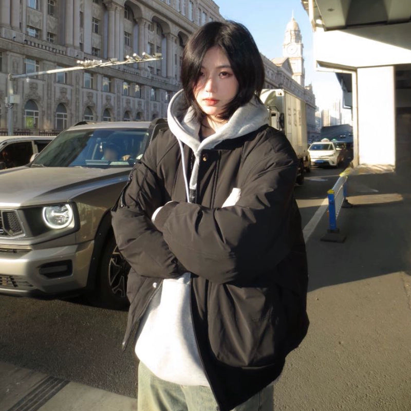 White duck down, Japanese retro baseball uniform jacket No.1475