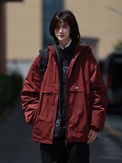 2-in-1 Duck Down Detachable Inner Windbreaker