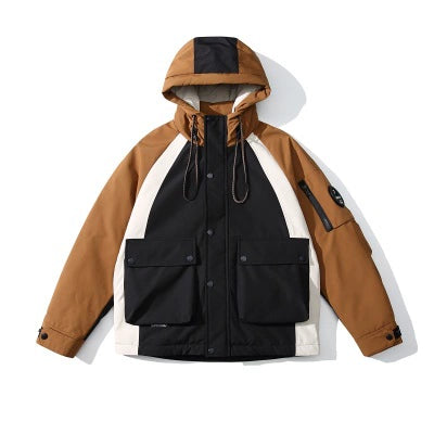 [DUCK DOWN] Hooded down jacket, puffer No.1091